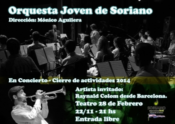 Orquesta Joven y trompetista de destaque mundial en Mercedes